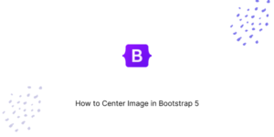 How to Center Image in Bootstrap 5