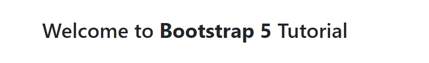 bootstrap 5 font bold with span tag