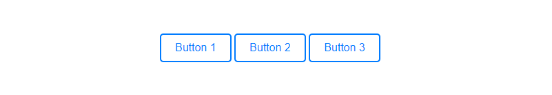 html css outlined button