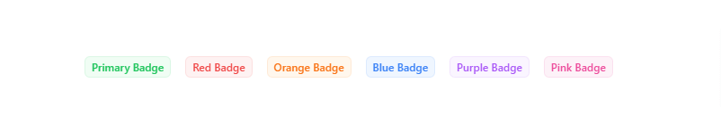 nuxtlabs ui badge with color