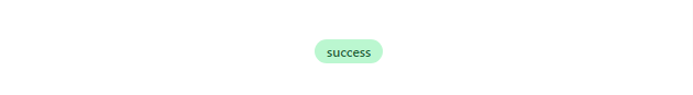  custom success Badge