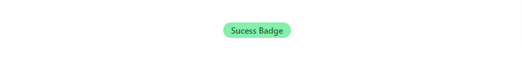 custom success badge